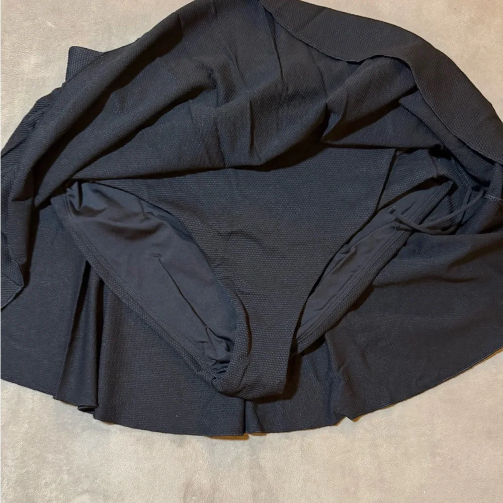 SPANX Black Swim Skort - Picture 4 of 5